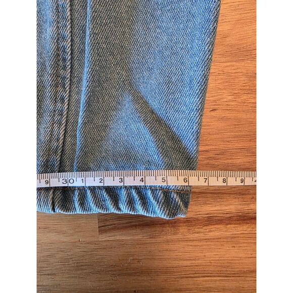 Vintage Tickets Denim Vest Girls 11/12 USA Made Floral Embroidery 90s Y2K - Picture 6 of 9